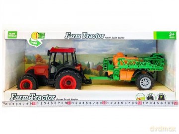 Traktor z maszyną 50 cm światło, dźwięk BA5035