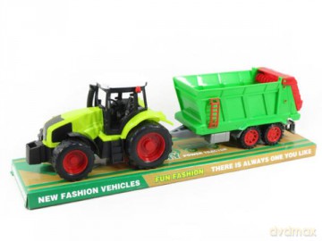 Traktor z przyczepą 40 cm BA5424