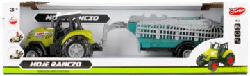 Traktor z przyczepą cysterna z rozpylaczem Moje Ranczo 487482