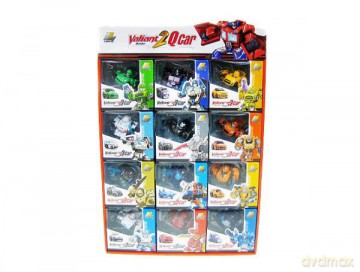 Transformer mini Valiant Q-Car 7 cm 12 wzorów J8028 mix [FIGURKA]