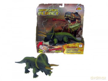 Triceratops 25 cm światlo, dźwiek RS6174 [FIGURKA]