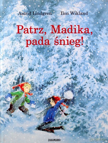 Patrz Madika Pada Śnieg (twarda) - Astrid Lindgren, Ilon Wikland [KSIĄŻKA]