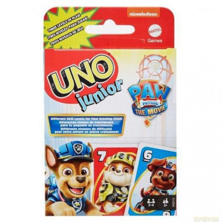 UNO JUNIOR PAW PATROL Psi Patrol HGD13 Mattel [GRA]