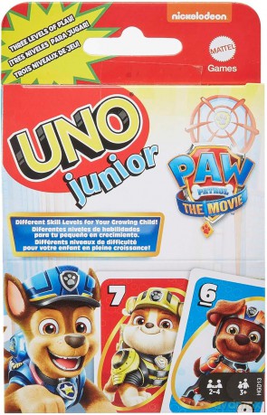 UNO JUNIOR PAW PATROL Psi Patrol HGD13 Mattel [GRA]