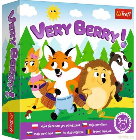 Very Berry! gra planszowa dla najmłodszych PL CZ SK HU RO 01995 [GRA]