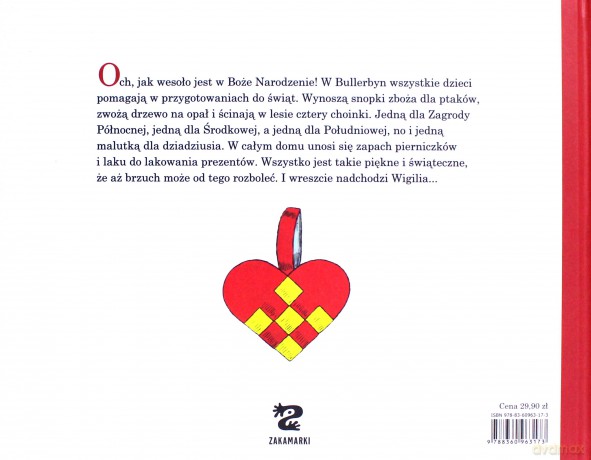 Boże Narodzenie W Bullerbyn (twarda) - Astrid Lindgren, Ilon Wikland [KSIĄŻKA]