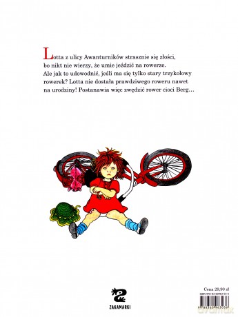 Pewnie Że Lotta Umie Jeździć Na Rowerze (twarda) - Astrid Lindgren, Ilon Wikland [KSIĄŻKA]