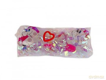Wąż wodny 12 cm z jednorożcem brokat 14 cm 620731