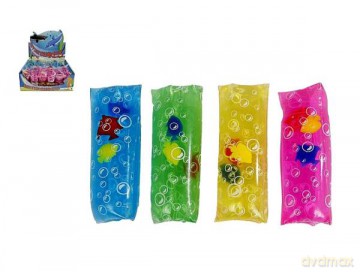 Wąż wodny 12 cm z rybkami 4 kolory mix 620282