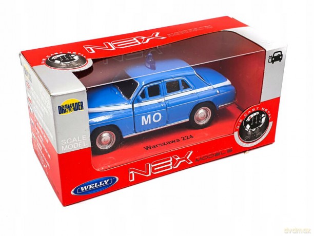 WELLY Auto model 1:34 Warszawa 224 MO