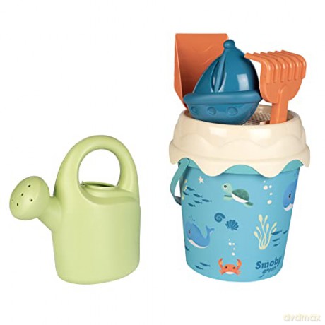 Wiaderko Minnie z akcesoriami do piasku z bioplastiku