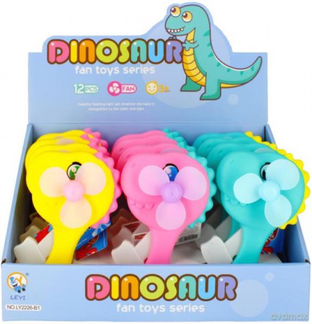 Wiatraczek Dinozaur 17 cm mix3 disp. 12/144/288 454684