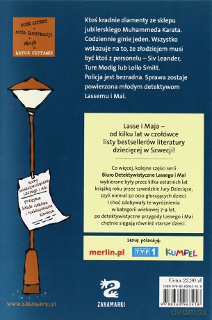 Biuro detektywistyczne Lassego i Mai (Tom 1) - Tajemnica Diamentów - Martin Widmark, Helena Willis [KSIĄŻKA]