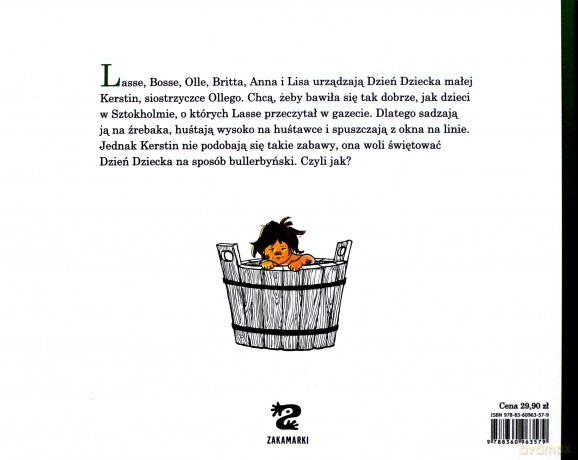 Dzień Dziecka W Bullerbyn (twarda) - Astrid Lindgren, Ilon Wikland [KSIĄŻKA]