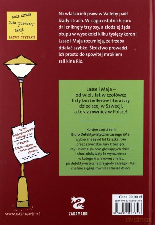 Biuro detektywistyczne Lassego i Mai (Tom 6) - Tajemnica Kina - Martin Widmark, Helena Willis [KSIĄŻKA]