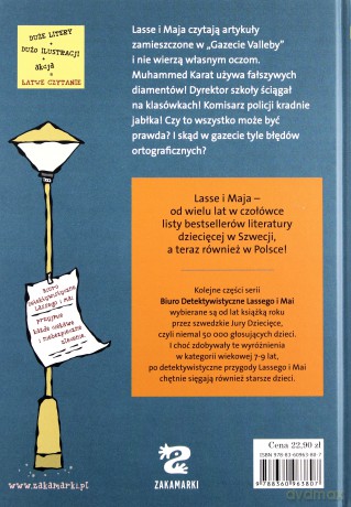 Biuro detektywistyczne Lassego i Mai (Tom 8) - Tajemnica Gazety - Martin Widmark, Helena Willis [KSIĄŻKA]