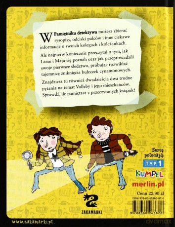 Biuro detektywistyczne Lassego i Mai (Tom 29) - Pamiętnik Detektywa - Martin Widmark, Helena Wiillis [KSIĄŻKA]