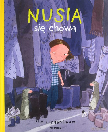 Nusia Się Chowa (twarda) - Pija Lindenbaum [KSIĄŻKA]