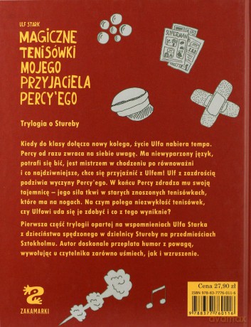 Magiczne Tenisówki Mojego Przyjaciela Percy'ego (twarda) - Ulf Stark [KSIĄŻKA]