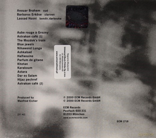 Anouar Brahem Trio: Astrakan Cafe [CD]