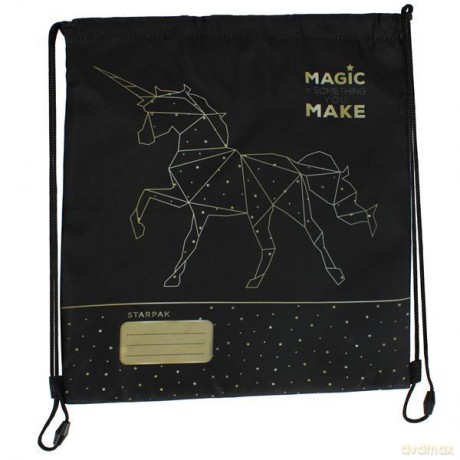 Worek na ramię Gold Unicorn