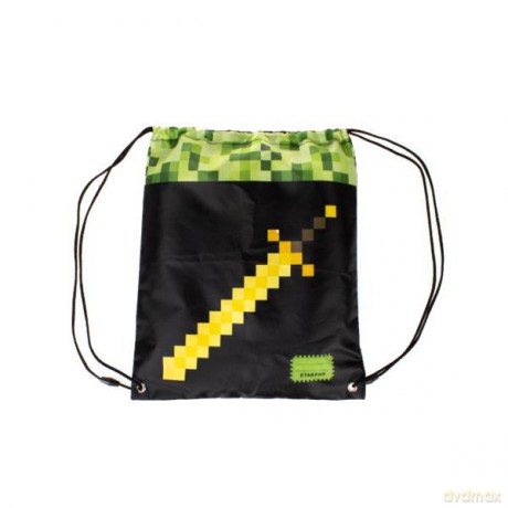 Worek na ramię PIXEL GAME GREEN STK-00