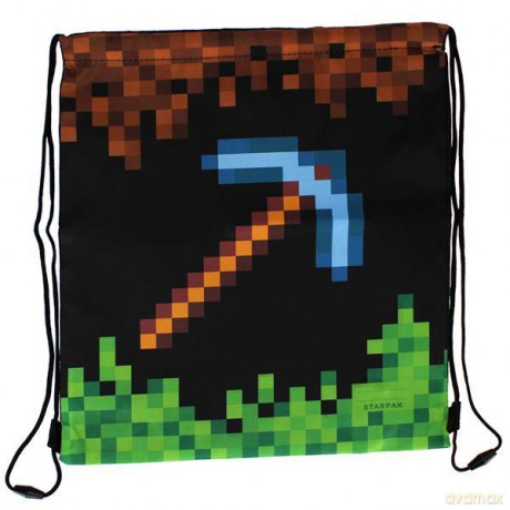 Worek na ramię Pixel Game Pickaxe