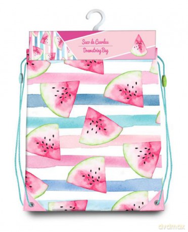Worek szkolny 40x32,5 cm 100% poliester Water Melon KL10064 Kids Euroswan