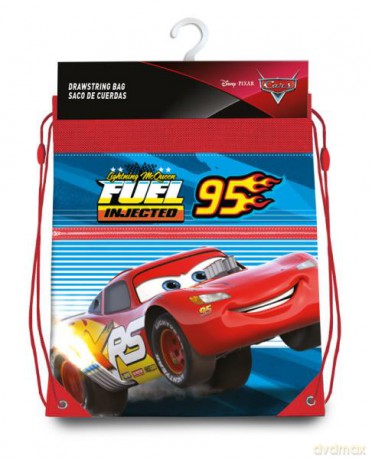 Worek szkolny 41 cm 100% poliester Cars. Auta WD21027 Kids Euroswan