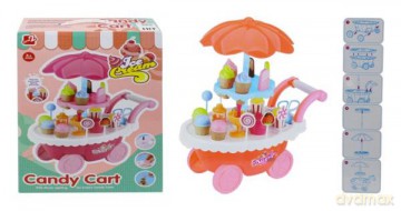 Wózek Lodziarnia ze słodyczami Candy Cart 1003561