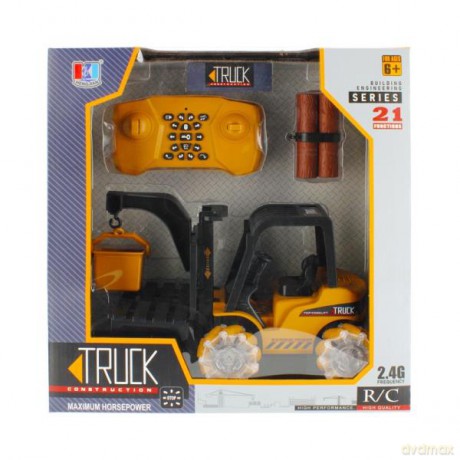 Wózek widłowy na radio + akcesoria ładowarka USB FF 482995