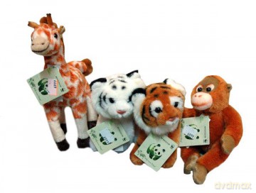 WWF Zwierzęta plusz mix.