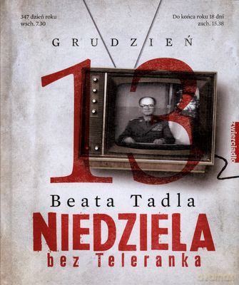 Niedziela Bez Teleranka (twarda) - Beata Tadla [KSIĄŻKA]