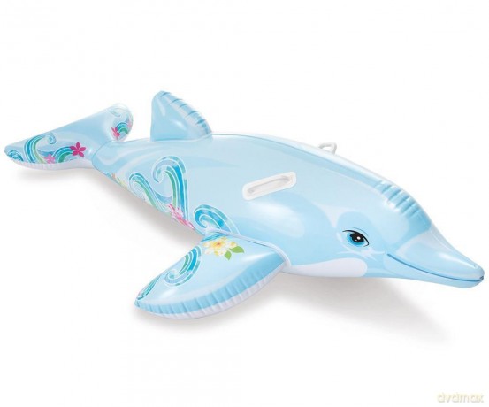 Zabawka do pływania Delfin 175x66 cm w pudełku 58535