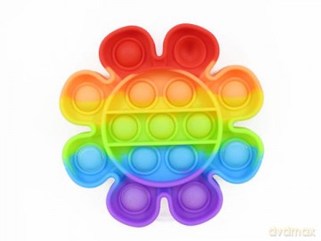 Zabawka sensoryczna antystresowa gniotek POP IT Kwiat BZES4488