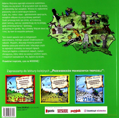 Przewodnik prawdziwych tropicieli. Wiosna - Adam Wajrak [KSIĄŻKA]