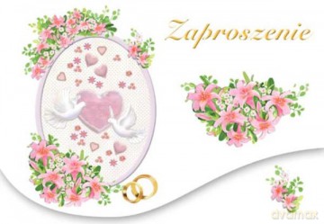 Zaproszenie ZB z kopertą TOP GR