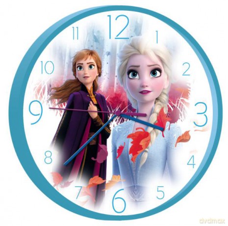 Zegar ścienny 25 cm Frozen 2. Kraina Lodu WD20754 Kids Euroswan