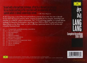 Lang Lang: Complete Recordings 200-2009 [12CD]