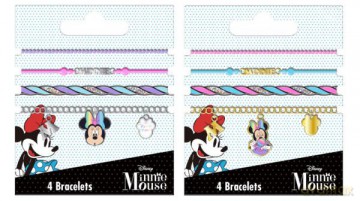 Zestaw 4 bransoletek Minnie Mouse WD21596 Kids Euroswan mix bransoletka