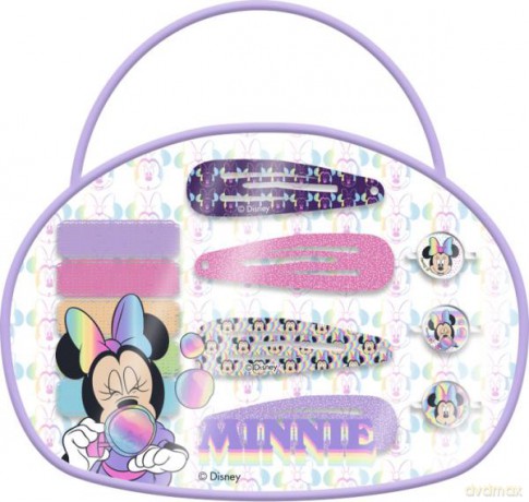 Zestaw akcesoriów do włosów 12el. Minnie Mouse WD21592 Kids Euroswan