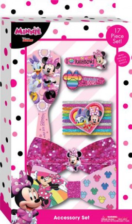 Zestaw akcesoriów do włosów 18el. Minnie WD20498 Kids Euroswan