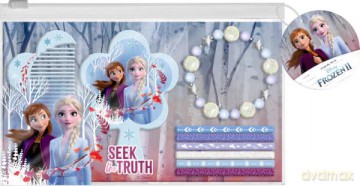 Zestaw akcesoriów do włosów 9el. Kraina Lodu 2. Frozen 2 WD21613 Kids Euroswan