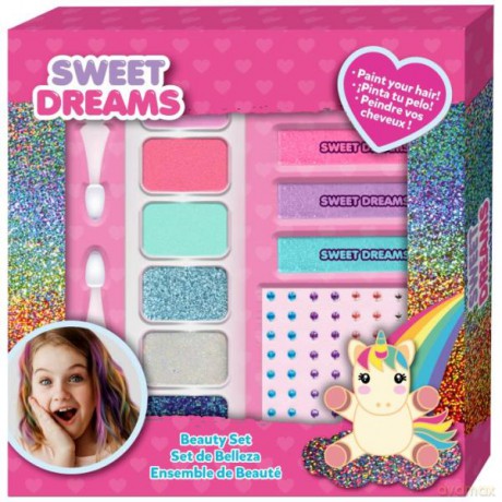 Zestaw akcesoriów do włosów i makijażu Sweet Dreams KL11243 Kids Euroswan