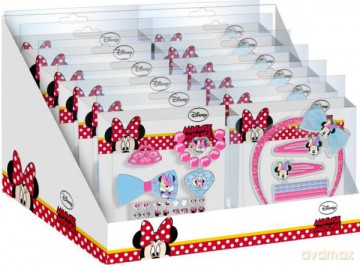 Zestaw akcesoriów do włosów Minnie Mouse WD21316 Kids Euroswan mix