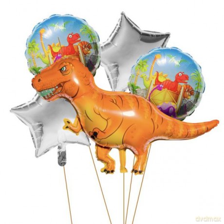 Zestaw balonów foliowych Dinozaur BCF-673