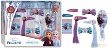 Zestaw biżuterii i akcesoriów do włosów 14el. Kraina Lodu 2. Frozen 2 WD21618 Kids Euroswan