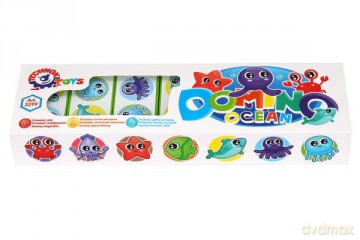 Zestaw do gry w Domino Ocean 28 elementów 3299 TechnoK [GRA]