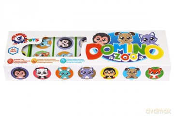 Zestaw do gry w Domino ZOO 28 elementów 3305 TechnoK [GRA]