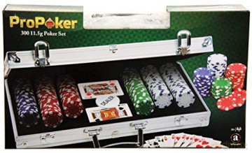 Zestaw do gry w Pokera 300 żetonów Merchant [GRA]